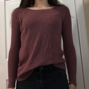 Mauve sweater